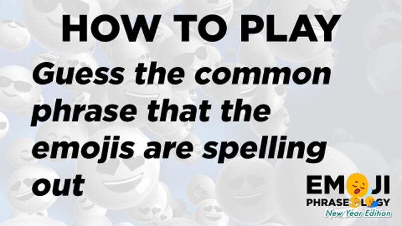 Emoji Phraseology: New Year Edition